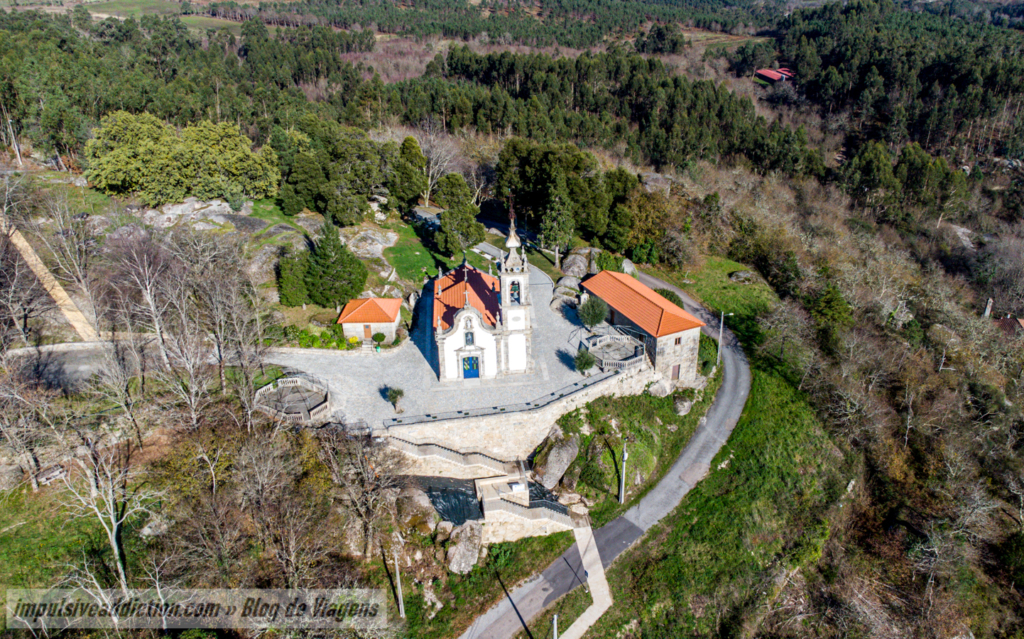 Senhora da Pena ao visitar Paredes de Coura