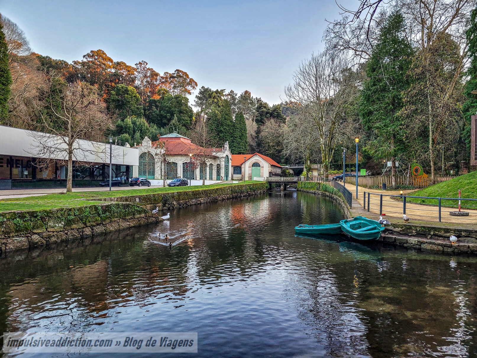 Lago das Termas de Melgaço