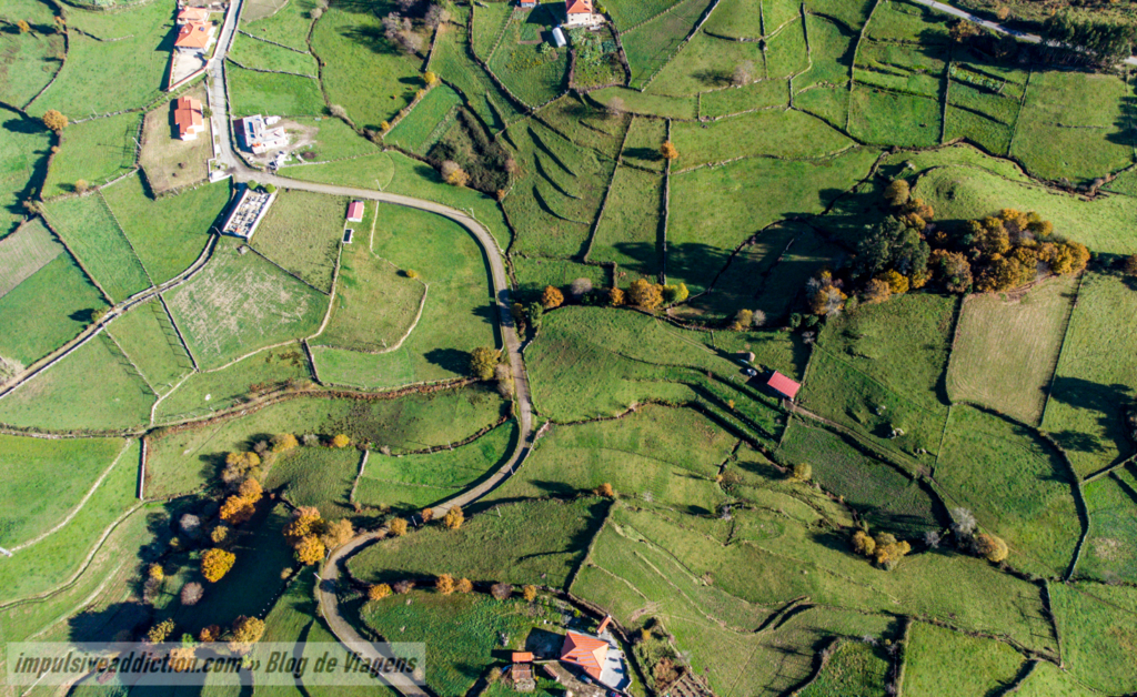 Campos agrícolas no Norte de Vila Verde