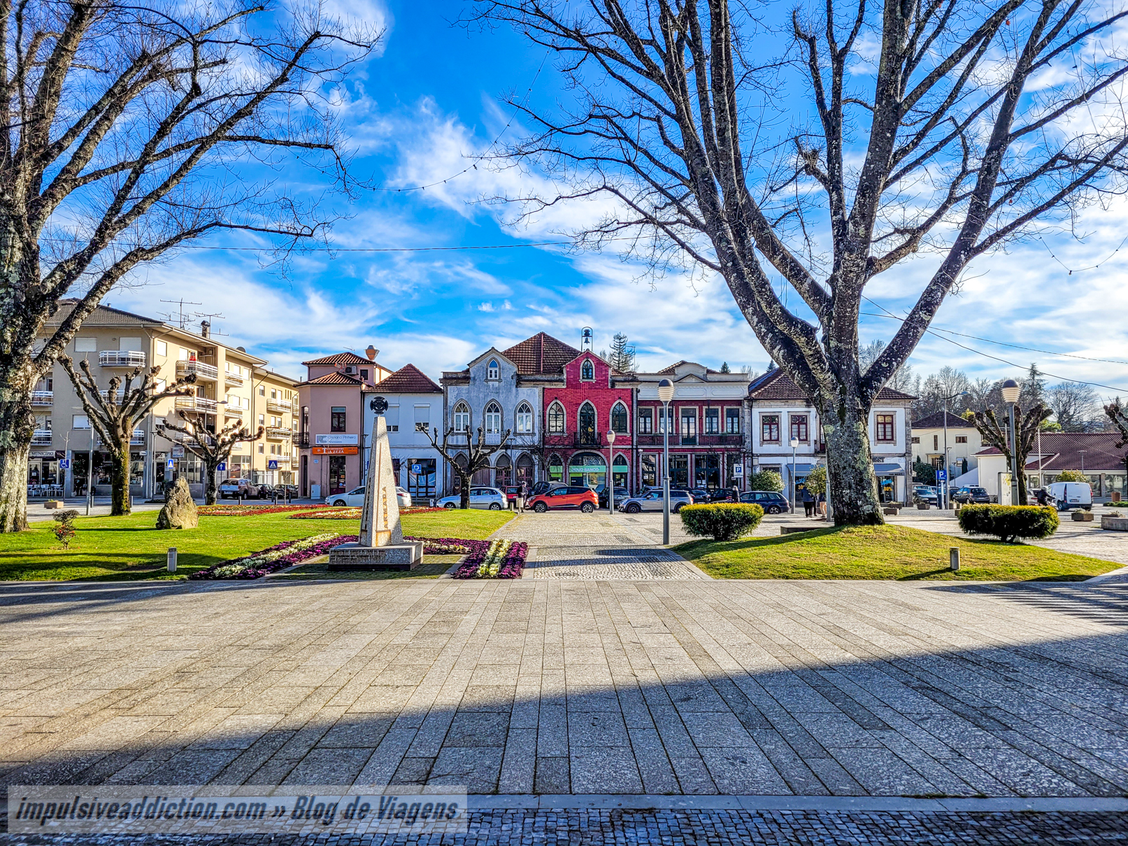 Praça Doutor Guilherme de Abreu em Vieira do Minho