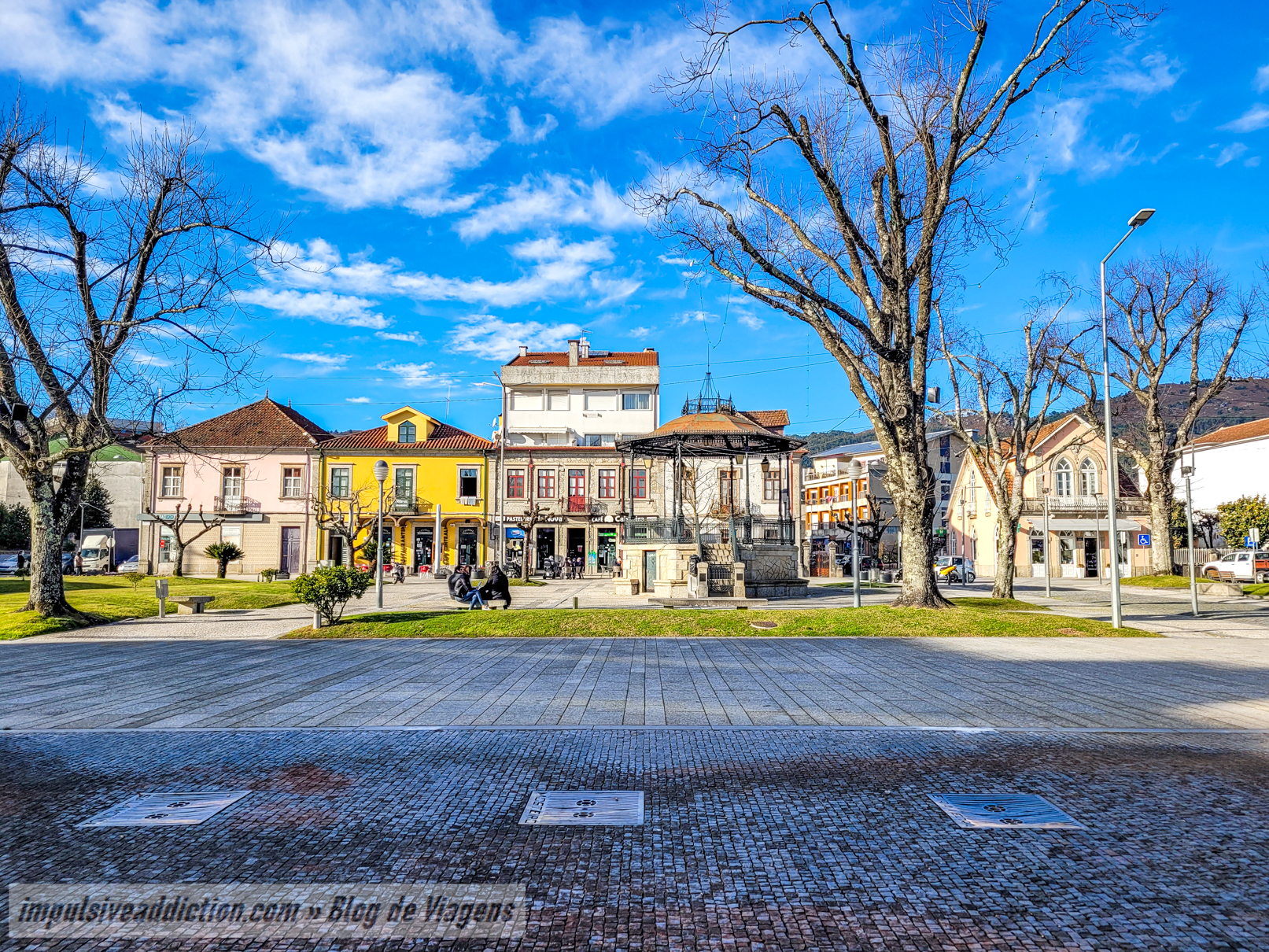 Praça Doutor Guilherme de Abreu em Vieira do Minho