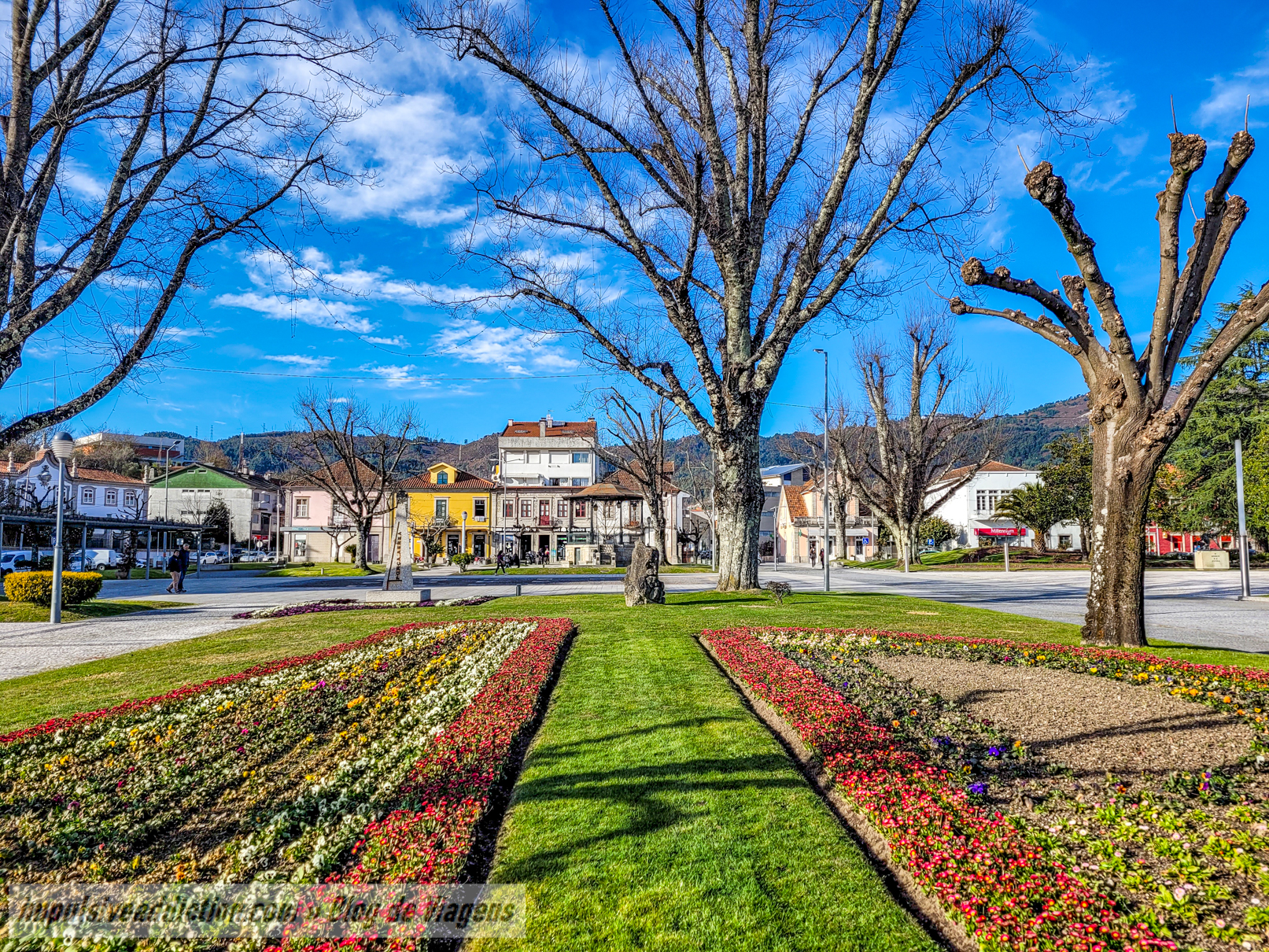 Praça Doutor Guilherme de Abreu em Vieira do Minho