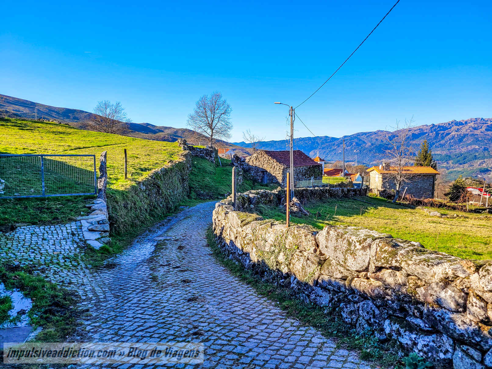Aldeia de Espindo ao visitar a Serra da Cabreira