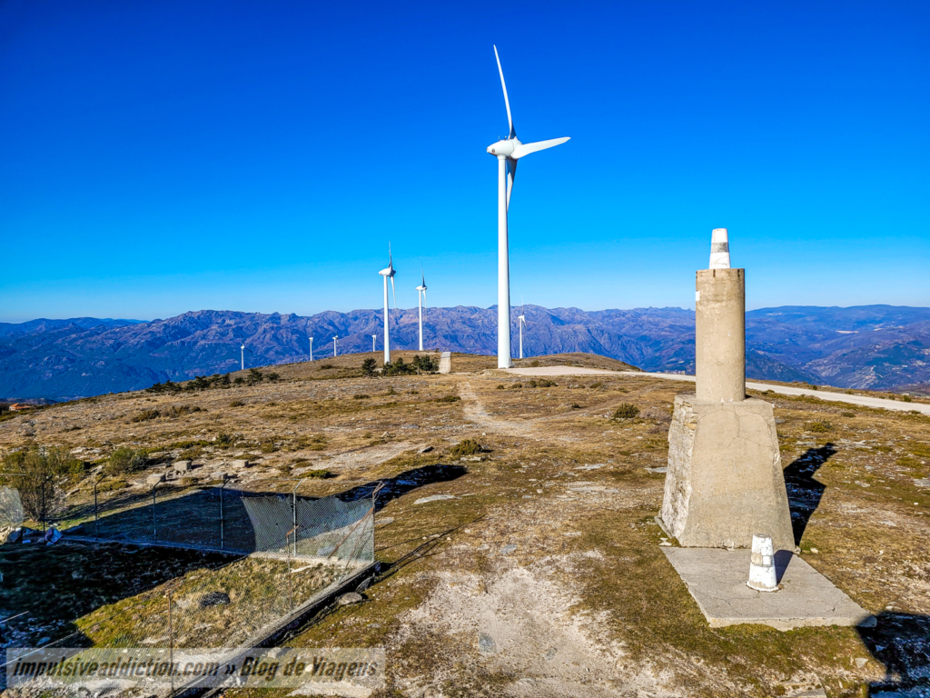 Alto do Talefe - Ponto mais alto da Serra da Cabreira