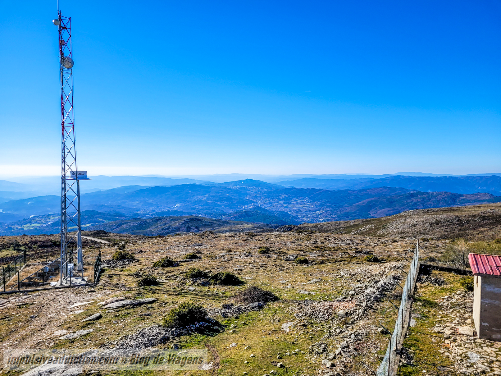 Alto do Talefe - Ponto mais alto da Serra da Cabreira