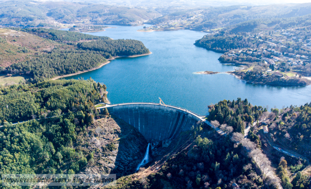 Barragem da Venda Nova no rio Rabagão