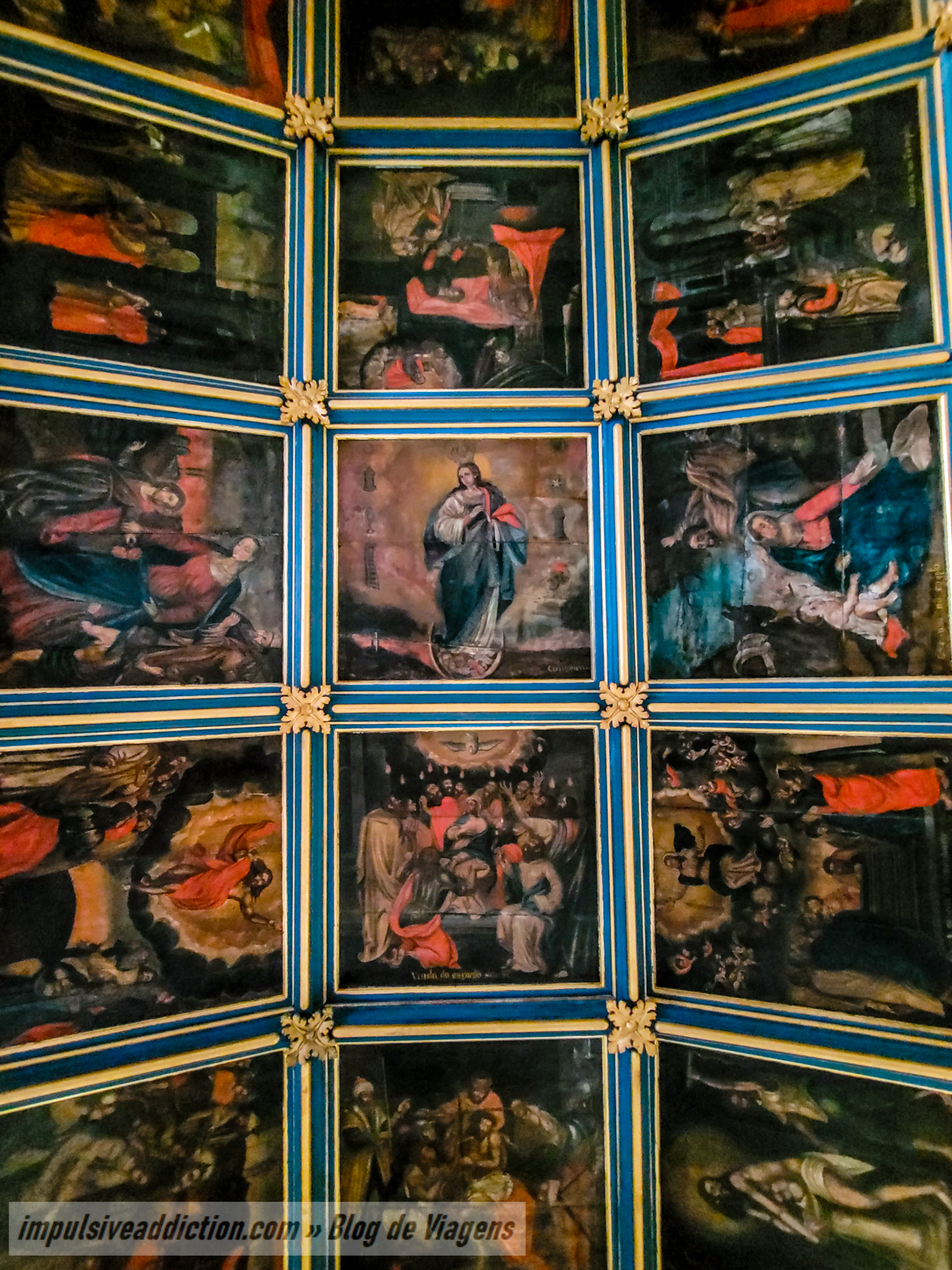 Interior da Capela de Nossa Senhora da Guia