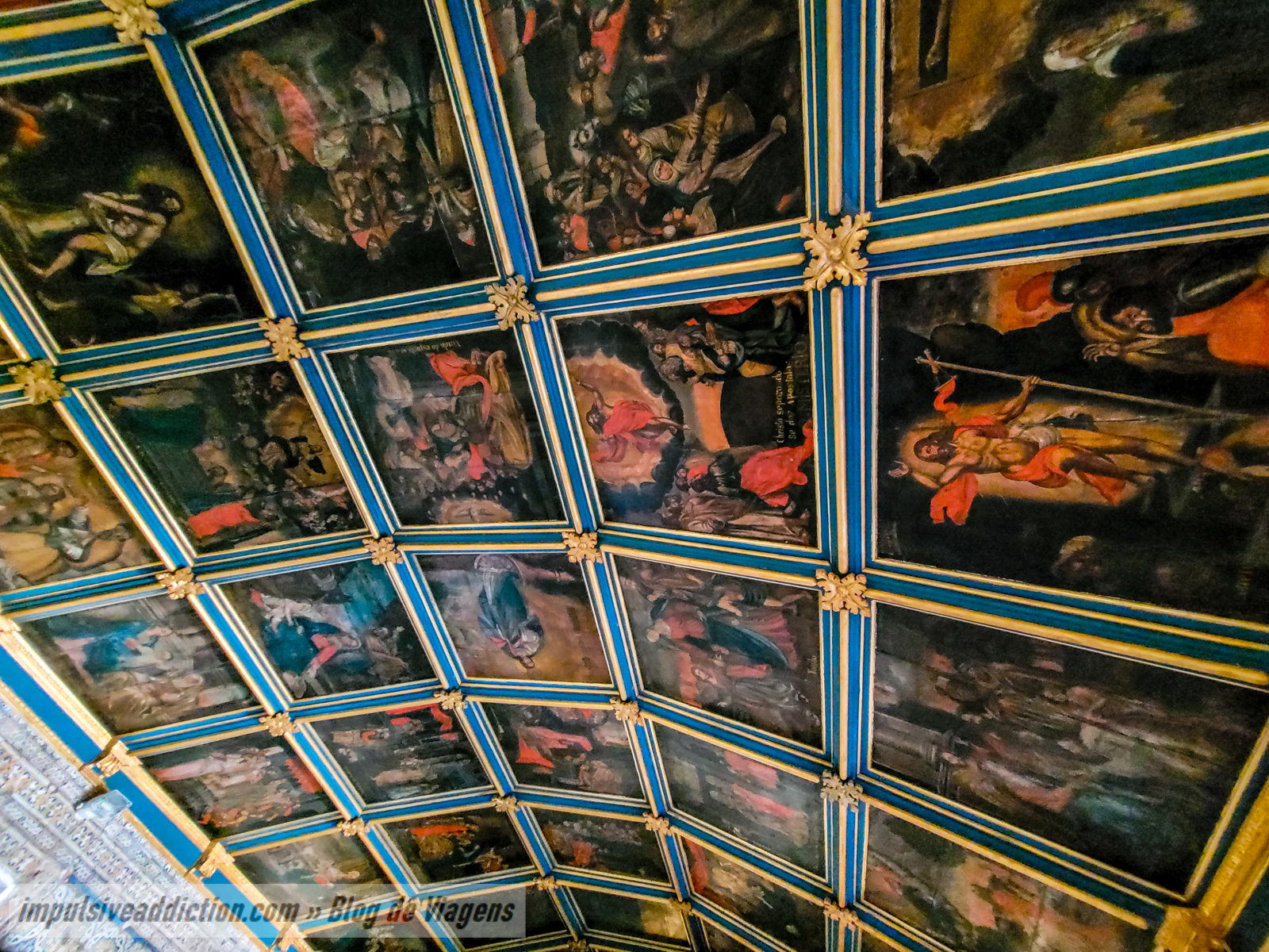 Interior da Capela de Nossa Senhora da Guia