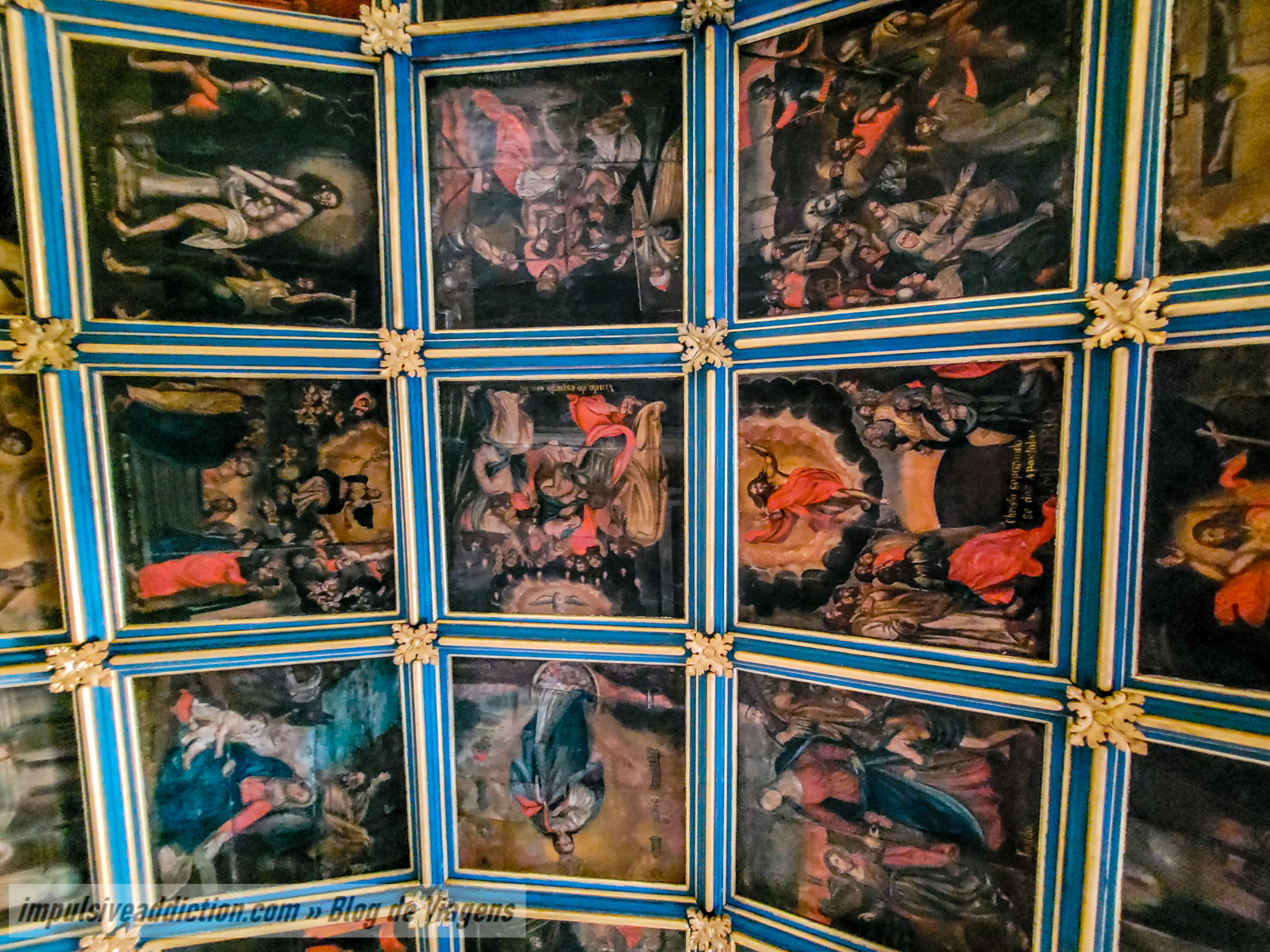 Interior da Capela de Nossa Senhora da Guia
