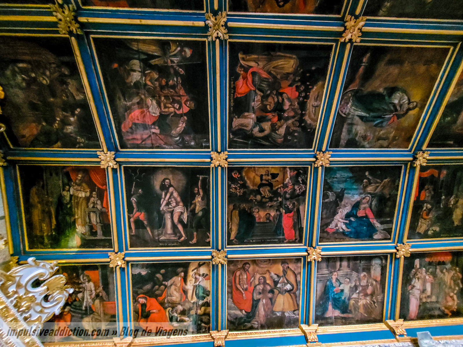 Paintings in the Chapel of Nossa Senhora da Guia