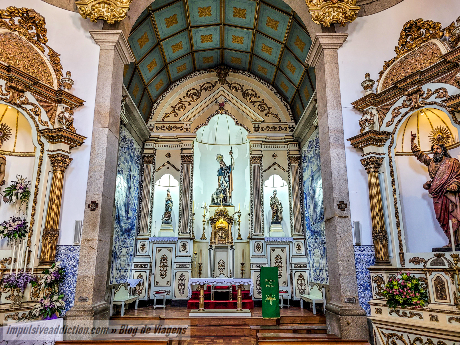 Chapel of São Roque to visit in Póvoa de Varzim