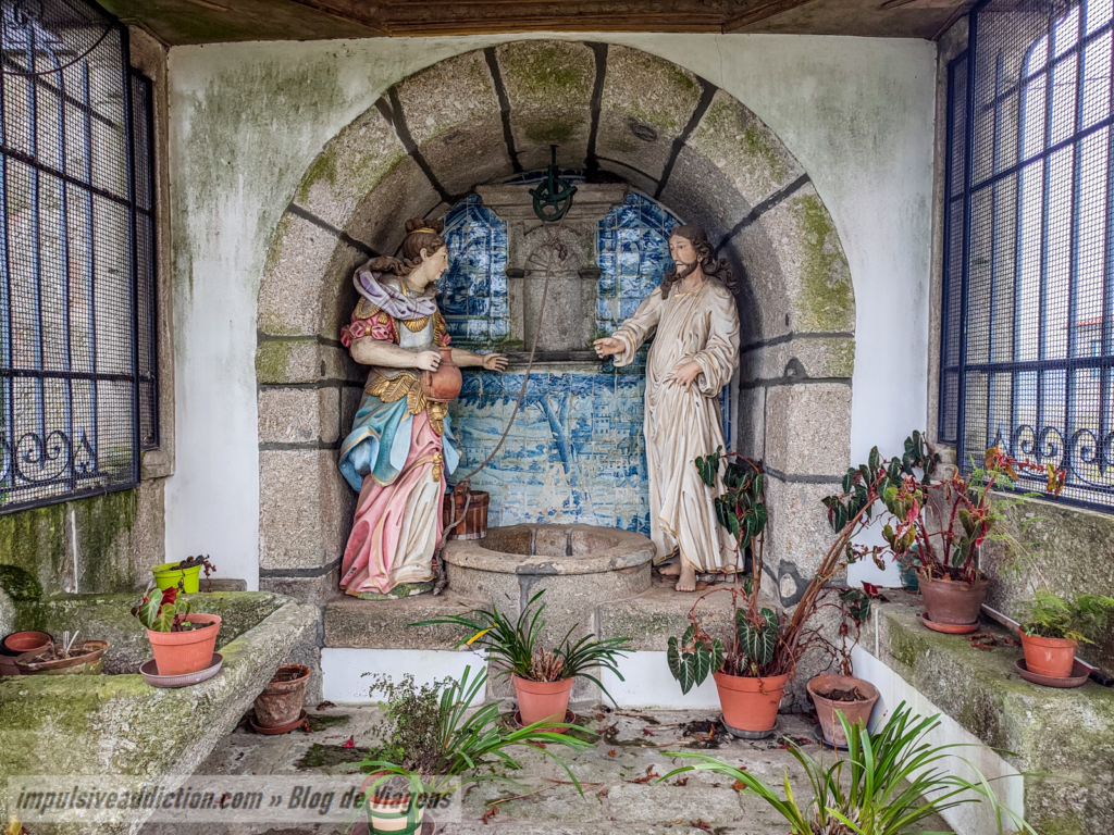 Uma das capelas da via sacra do Monte do Pilar