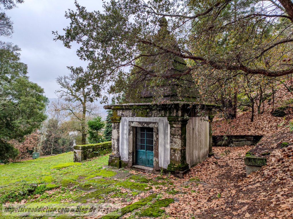 Uma das capelas da via sacra do Monte do Pilar