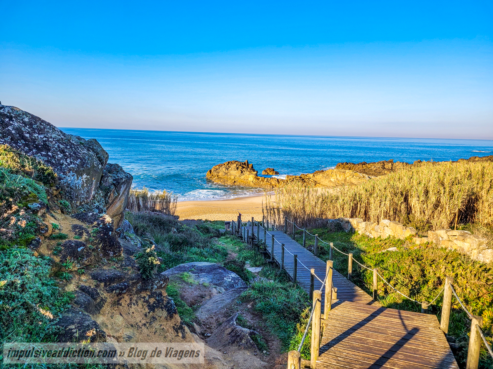 Praia de São Paio em Vila do Conde