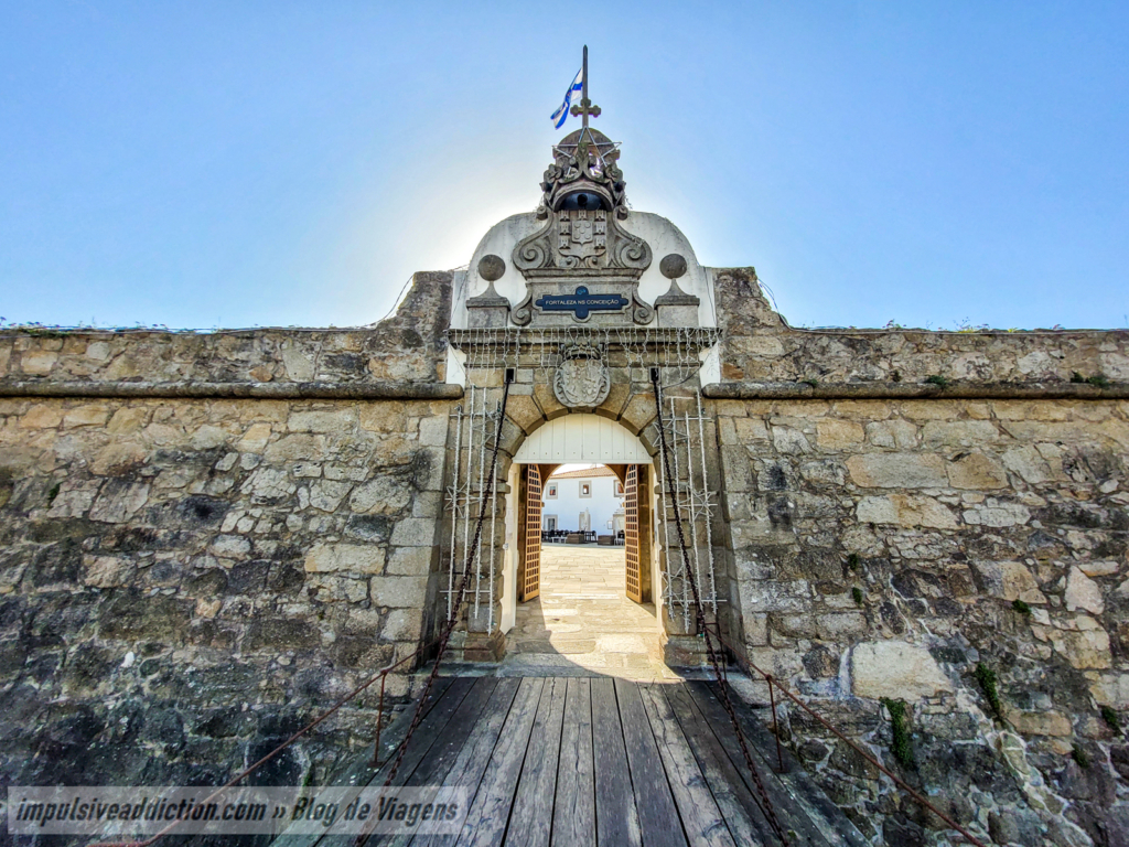 Pórtico de entrada do Forte de Nossa Senhora da Conceição