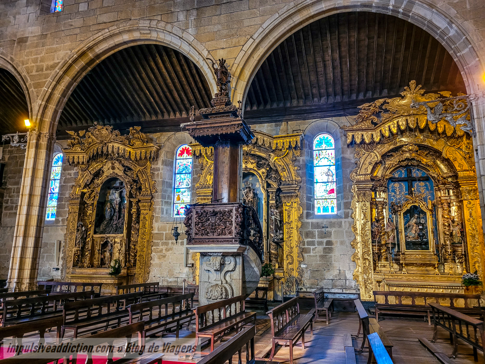 Interior da Igreja Matriz de Vila do Conde
