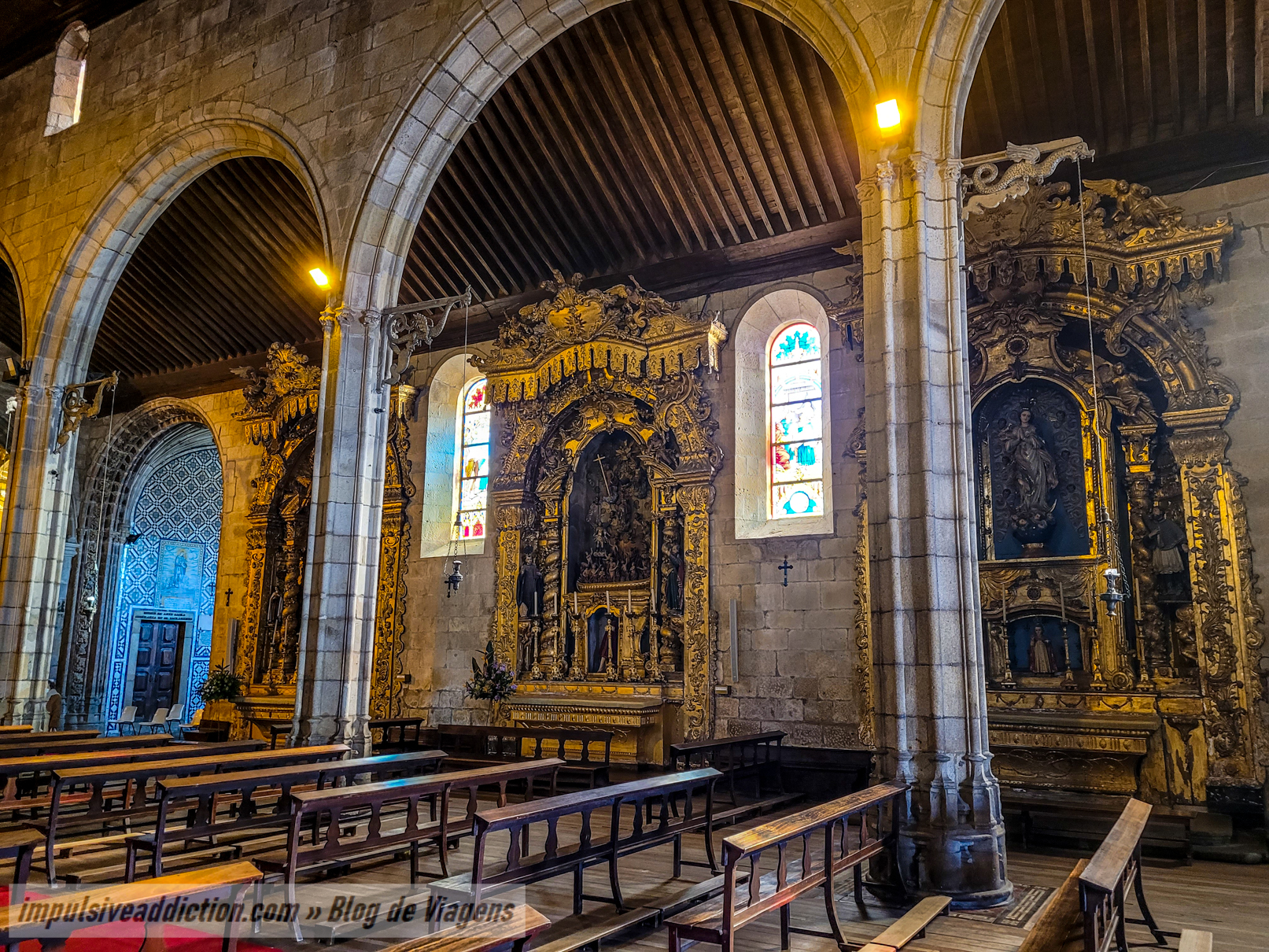 Interior da Igreja Matriz de Vila do Conde