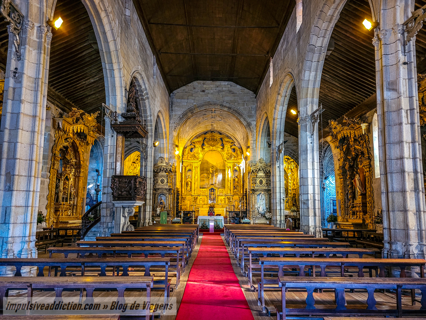 Interior da Igreja Matriz de Vila do Conde