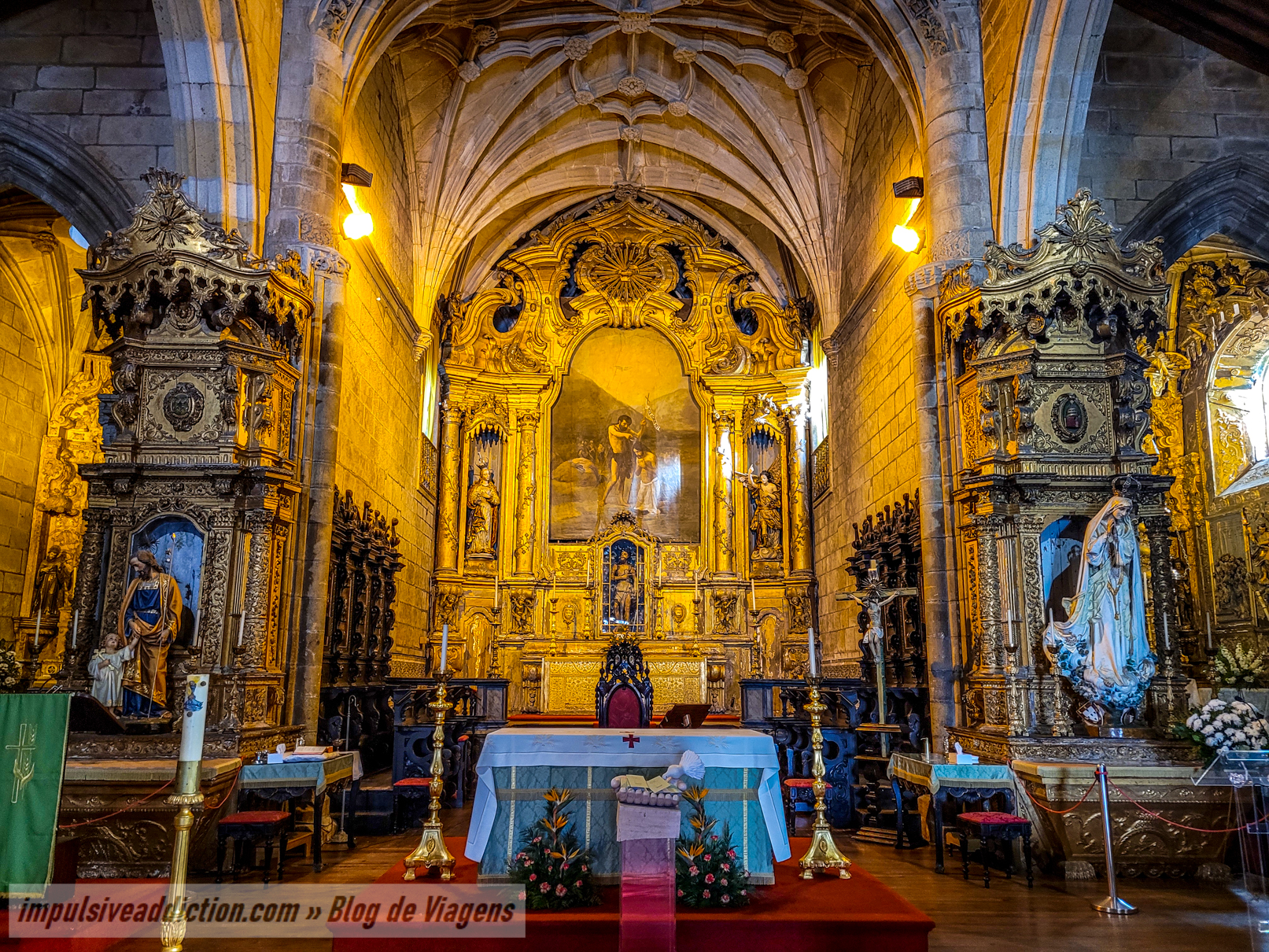 Interior da Igreja Matriz de Vila do Conde