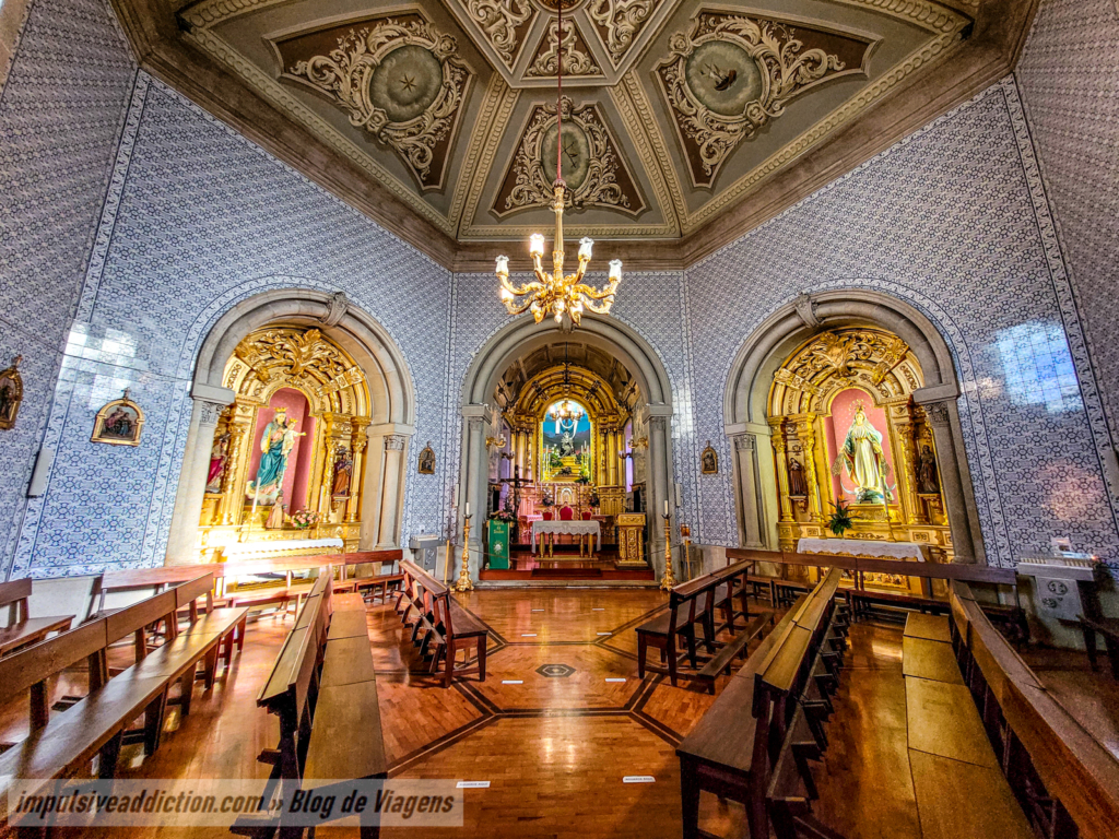Interior da Igreja de Nossa Senhora das Dores