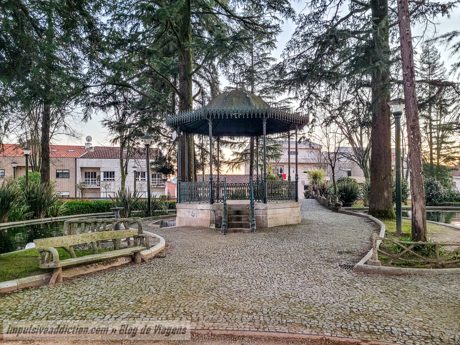 Jardim do Calvário ao visitar Fafe