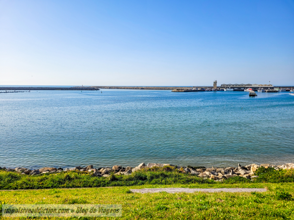 Vista da Marginal de Póvoa de Varzim