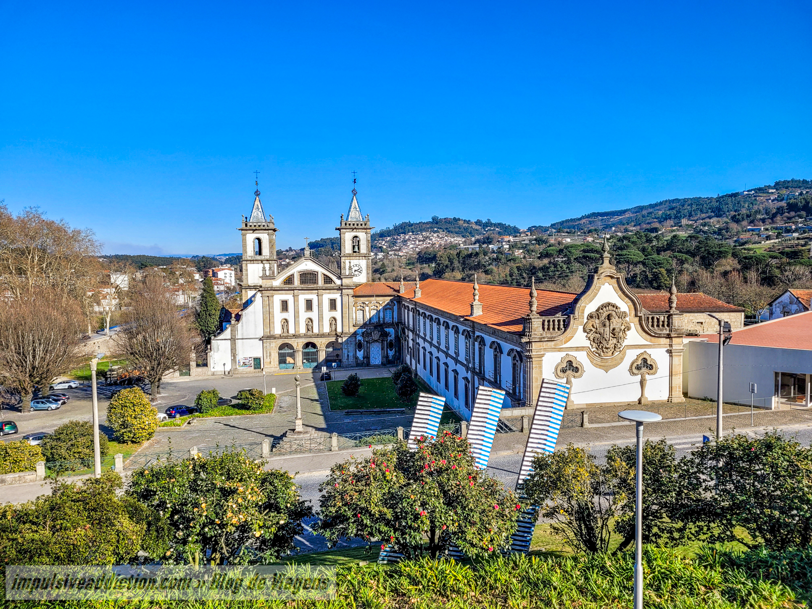 Mosteiro de São Bento ao visitar Santo Tirso