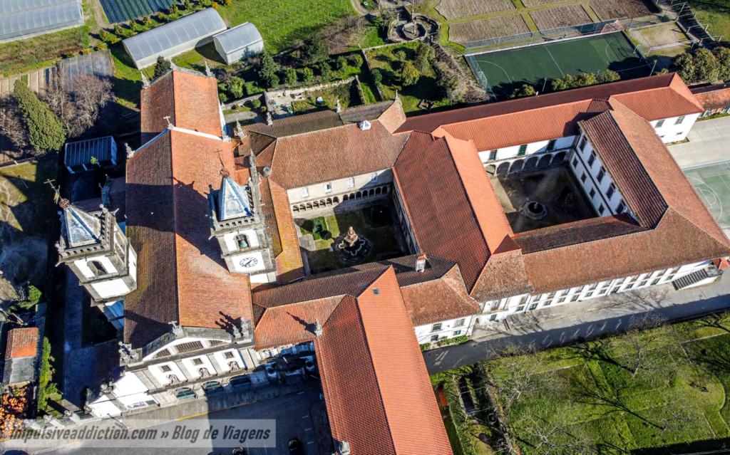 Mosteiro de São Bento ao visitar Santo Tirso