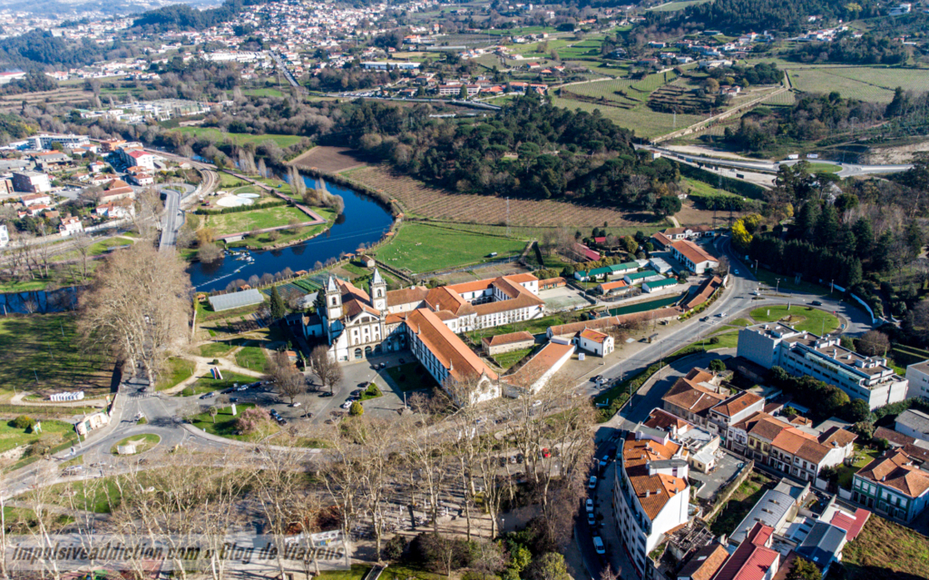 Mosteiro de São Bento ao visitar Santo Tirso