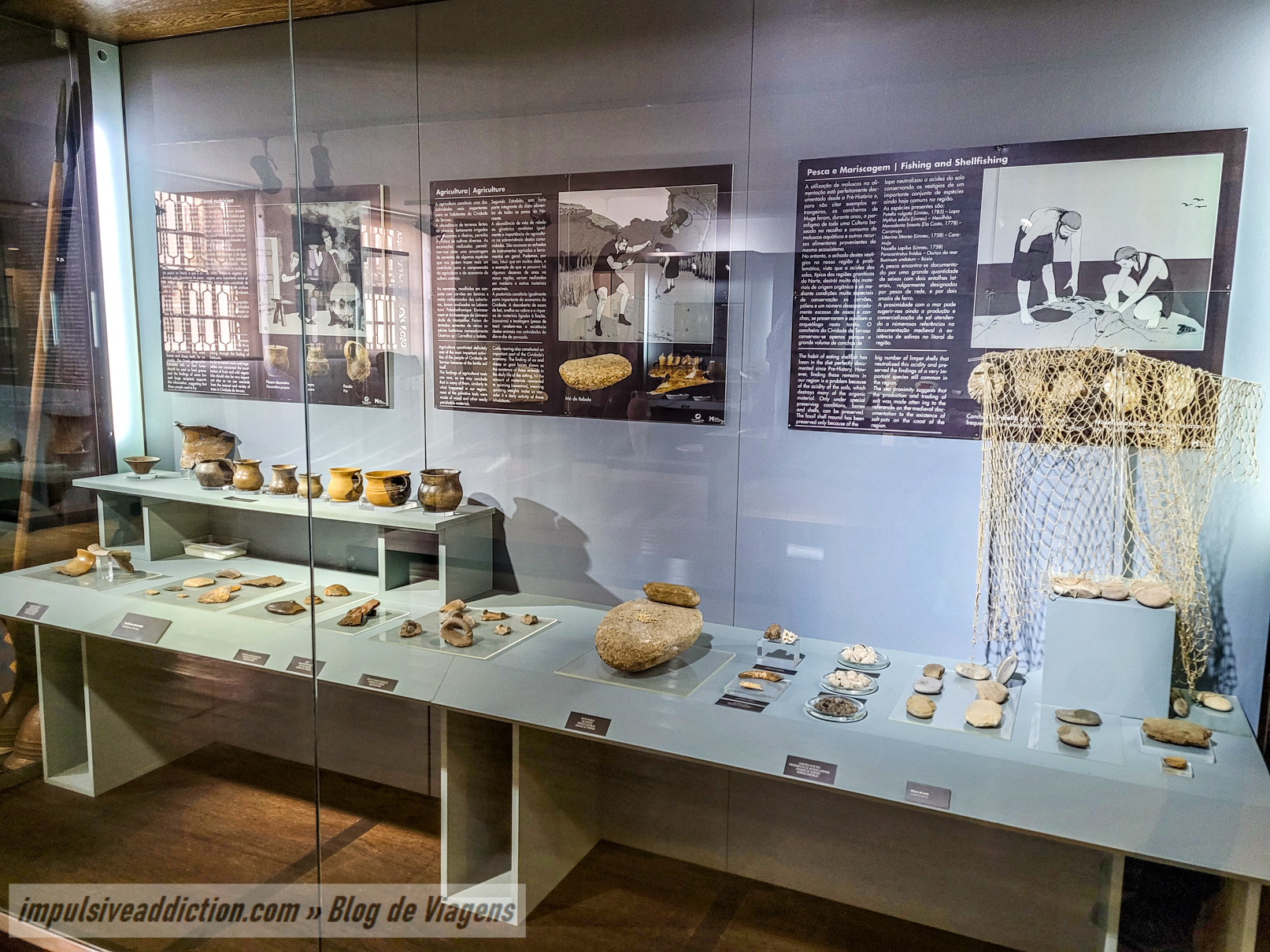 Núcleo de arqueologia do Museu Municipal de Póvoa de Varzim