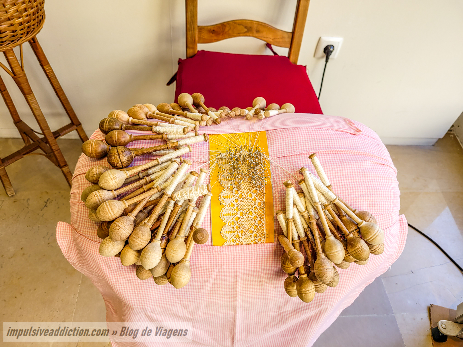 Bobbin Lace Work Table