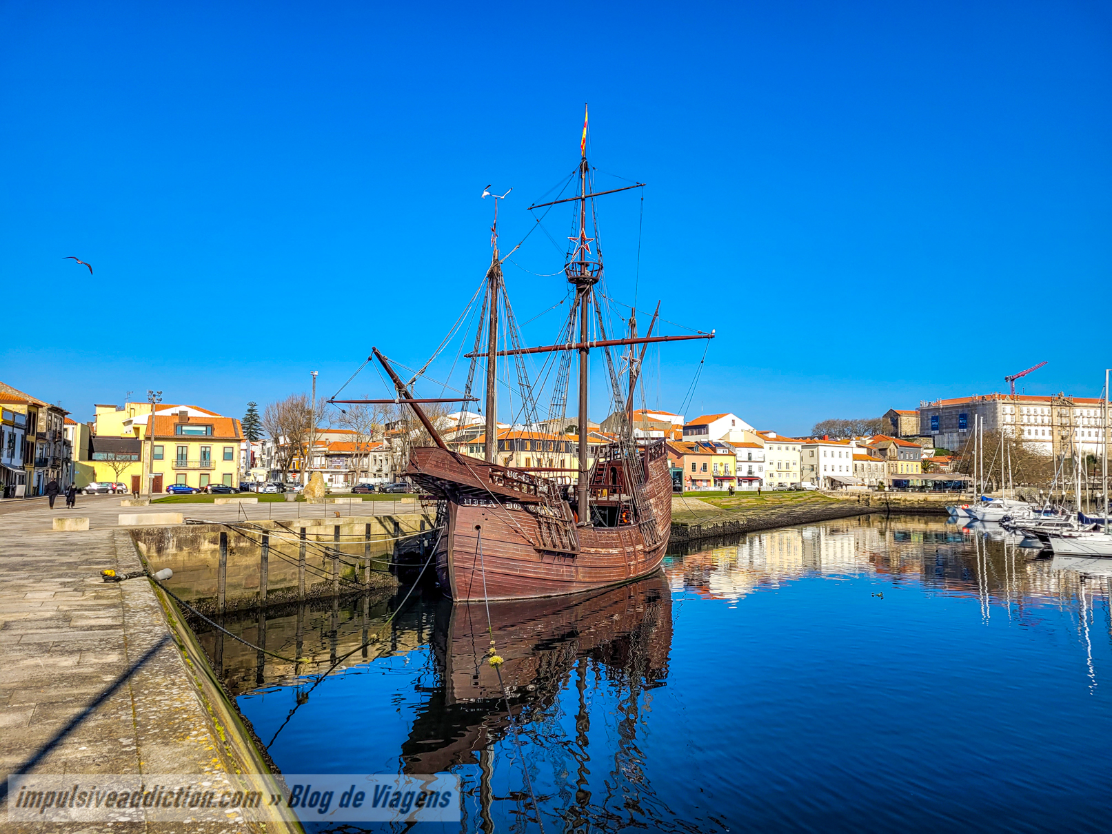 Restored 16th-century ship to visit in Vila do Conde