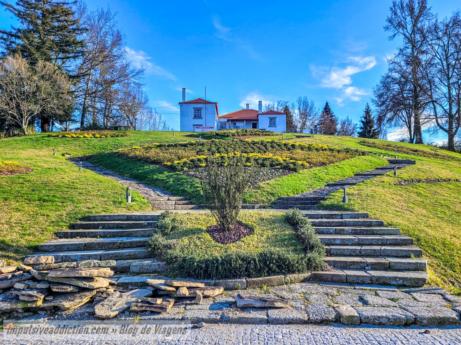 Jardim do Parque Florestal de Vieira do Minho