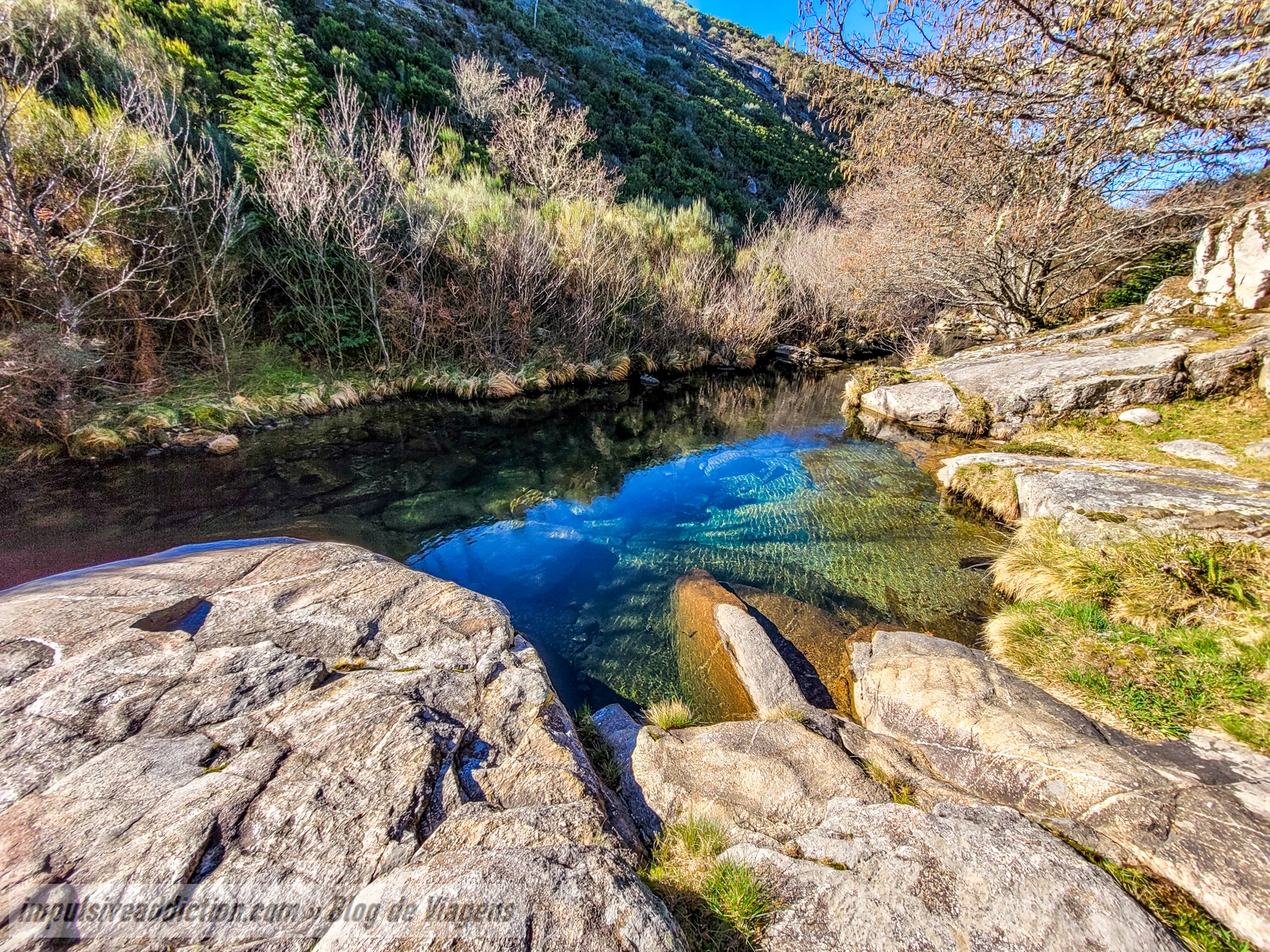 Poço do Moinho em Campos (Serra da Cabreira)