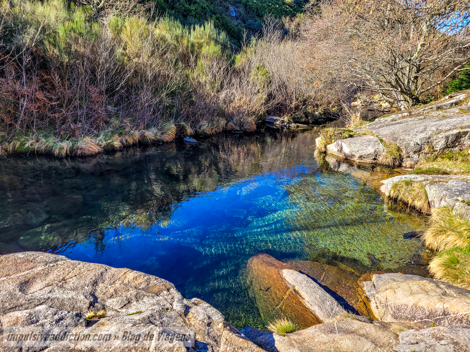 Poço do Moinho em Campos (Serra da Cabreira)