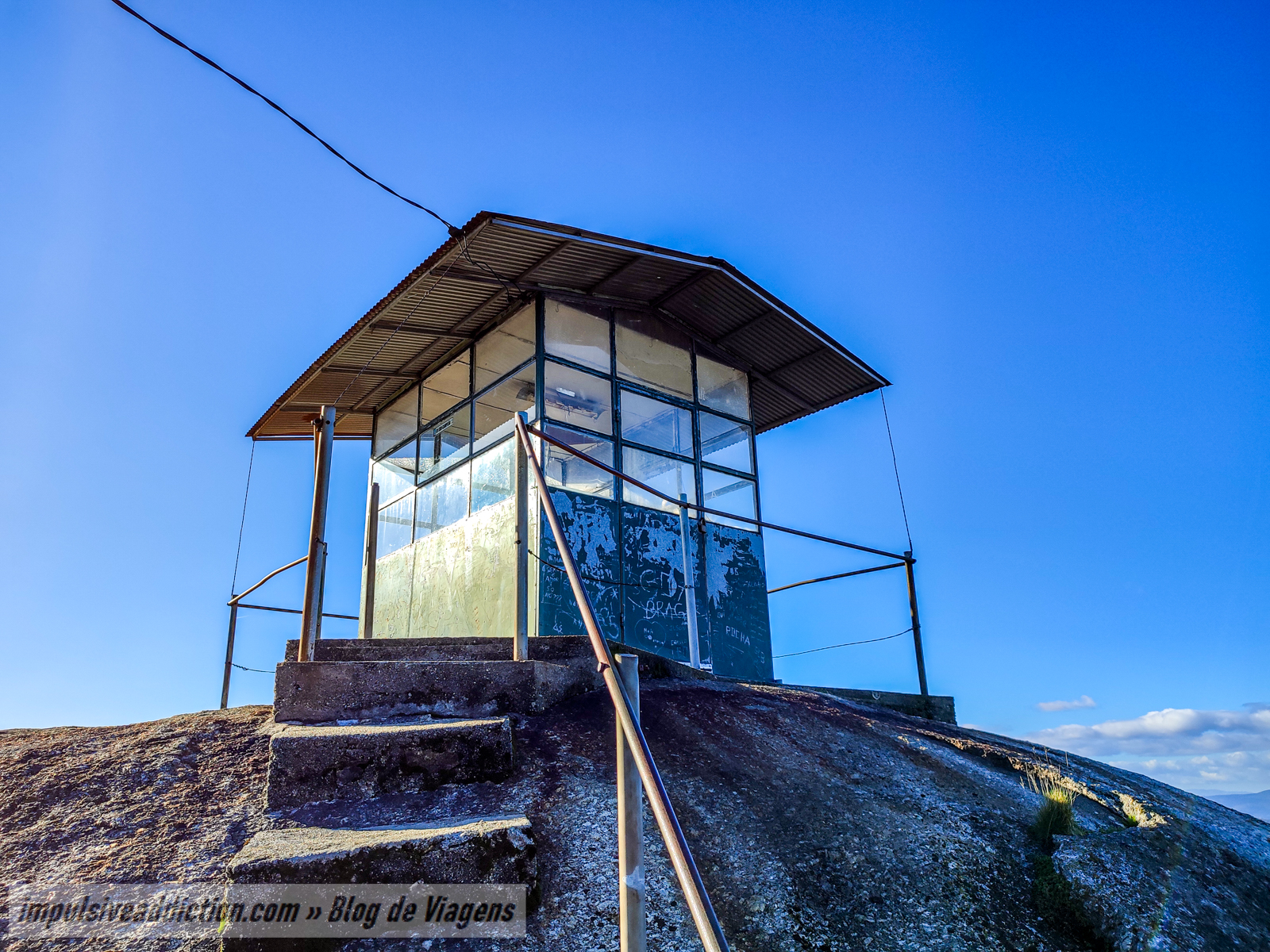 Subida ao Posto de Vigia do Monte de São Mamede