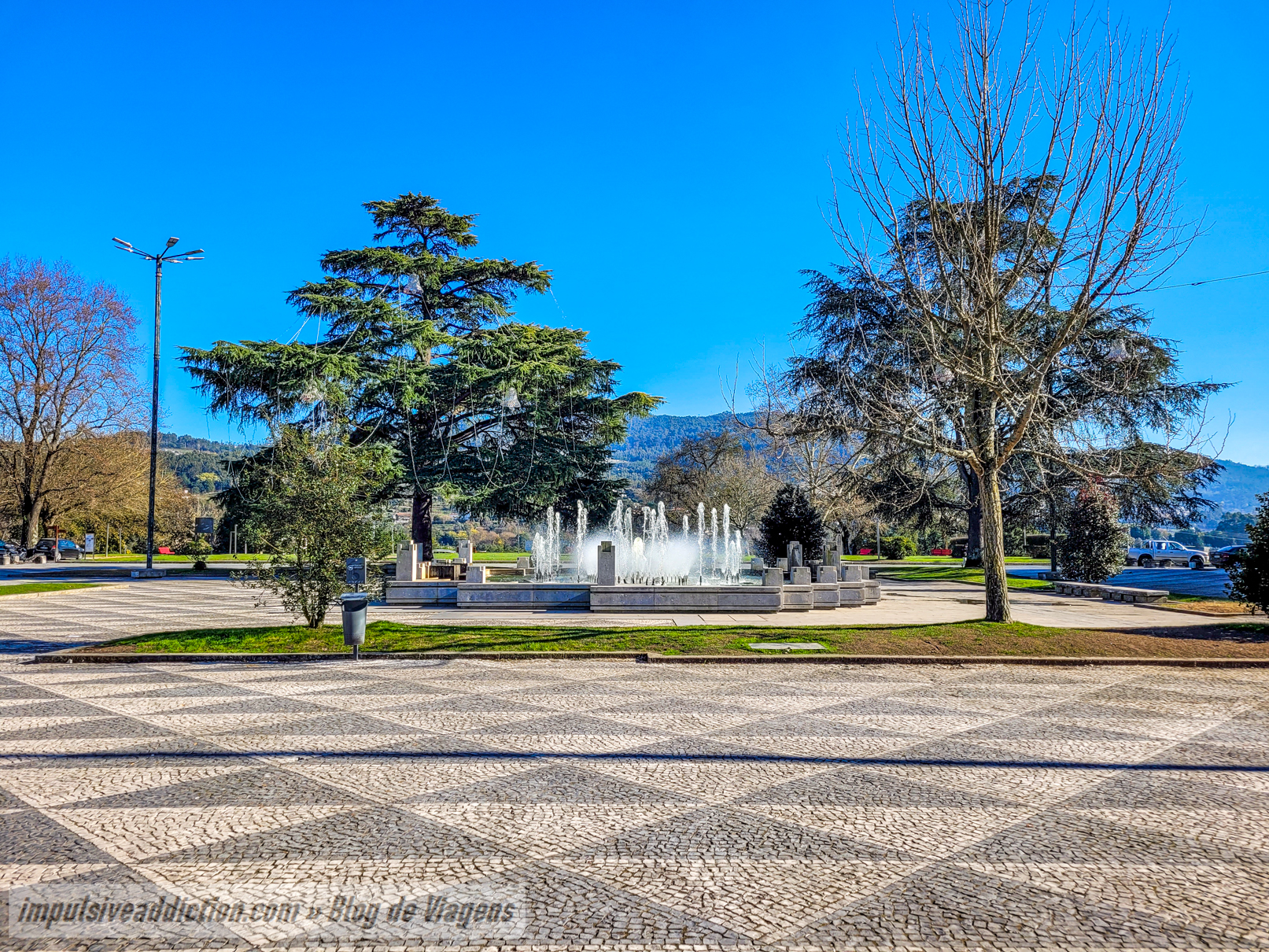 Praça 25 de Abril ao visitar Santo Tirso