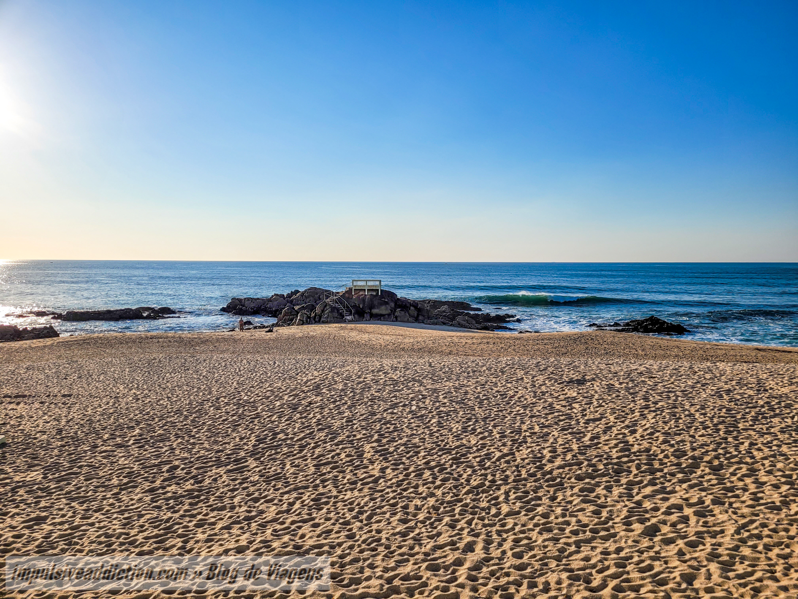 Praia do Turismo com Varanda para o Atlântico ao fundo