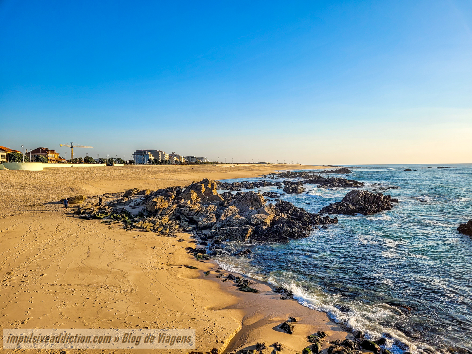 Praia do Turismo em Vila do Conde
