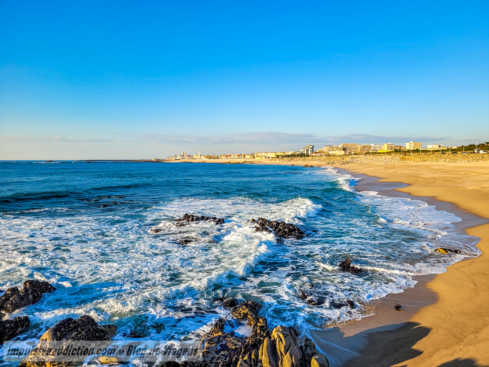 Praia do Turismo em Vila do Conde