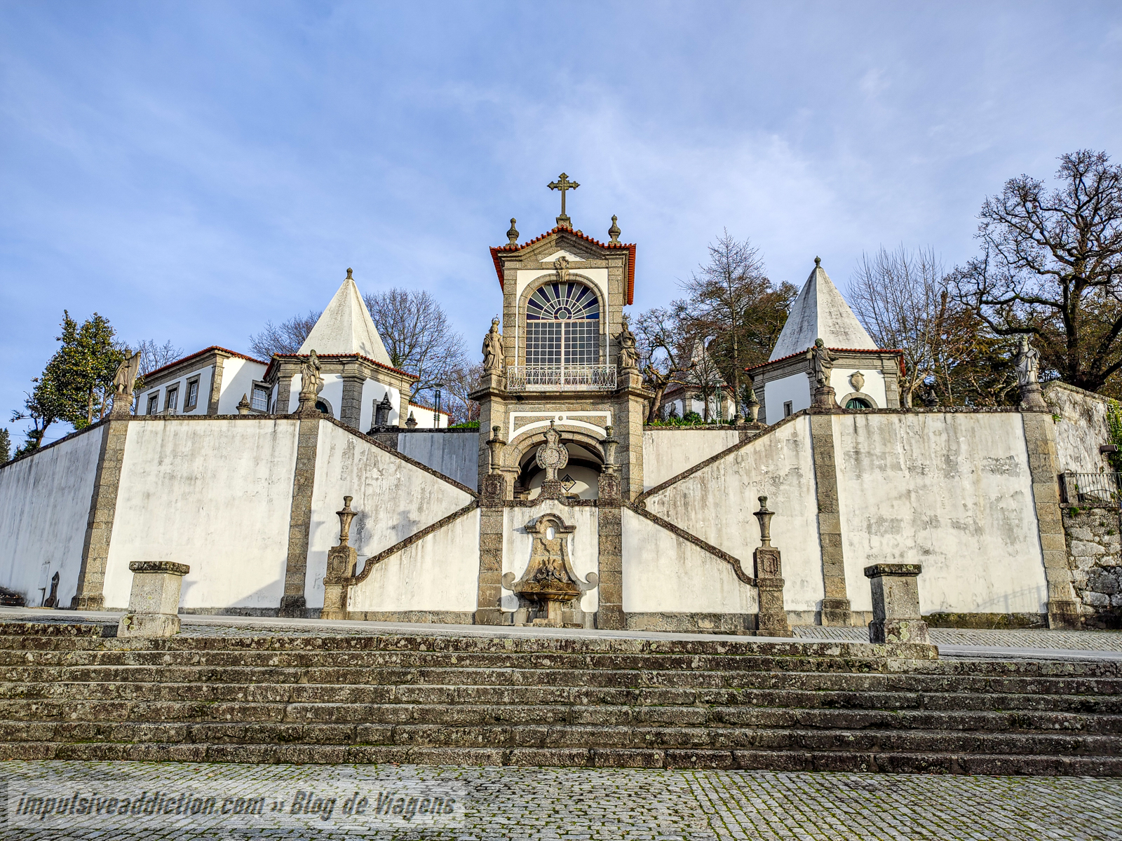 Escadório do Santuário de Nossa Senhora do Porto de Ave