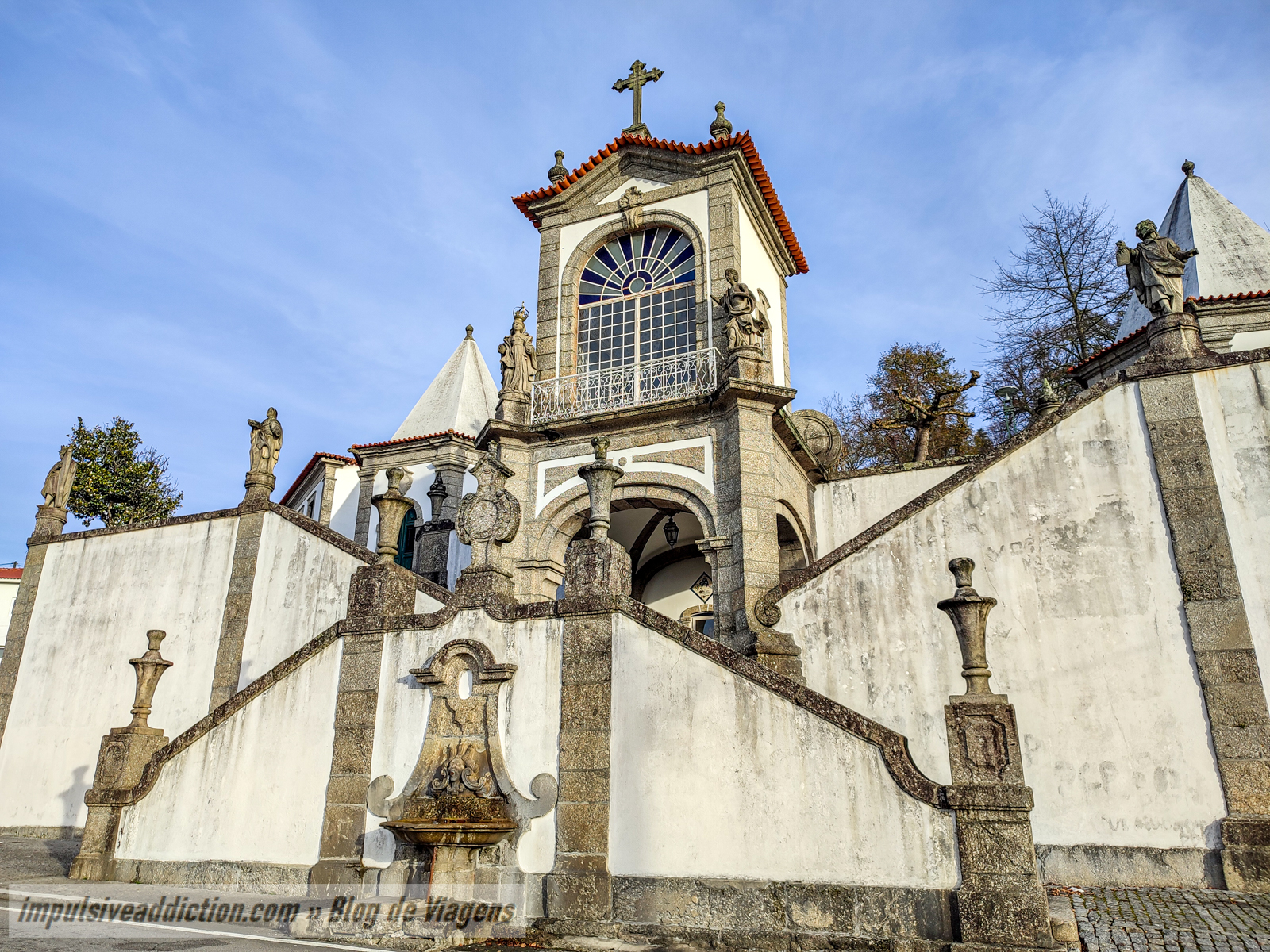 Escadório do Santuário de Nossa Senhora do Porto de Ave