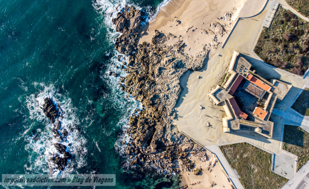 Forte de São João Baptista ao visitar Vila do Conde