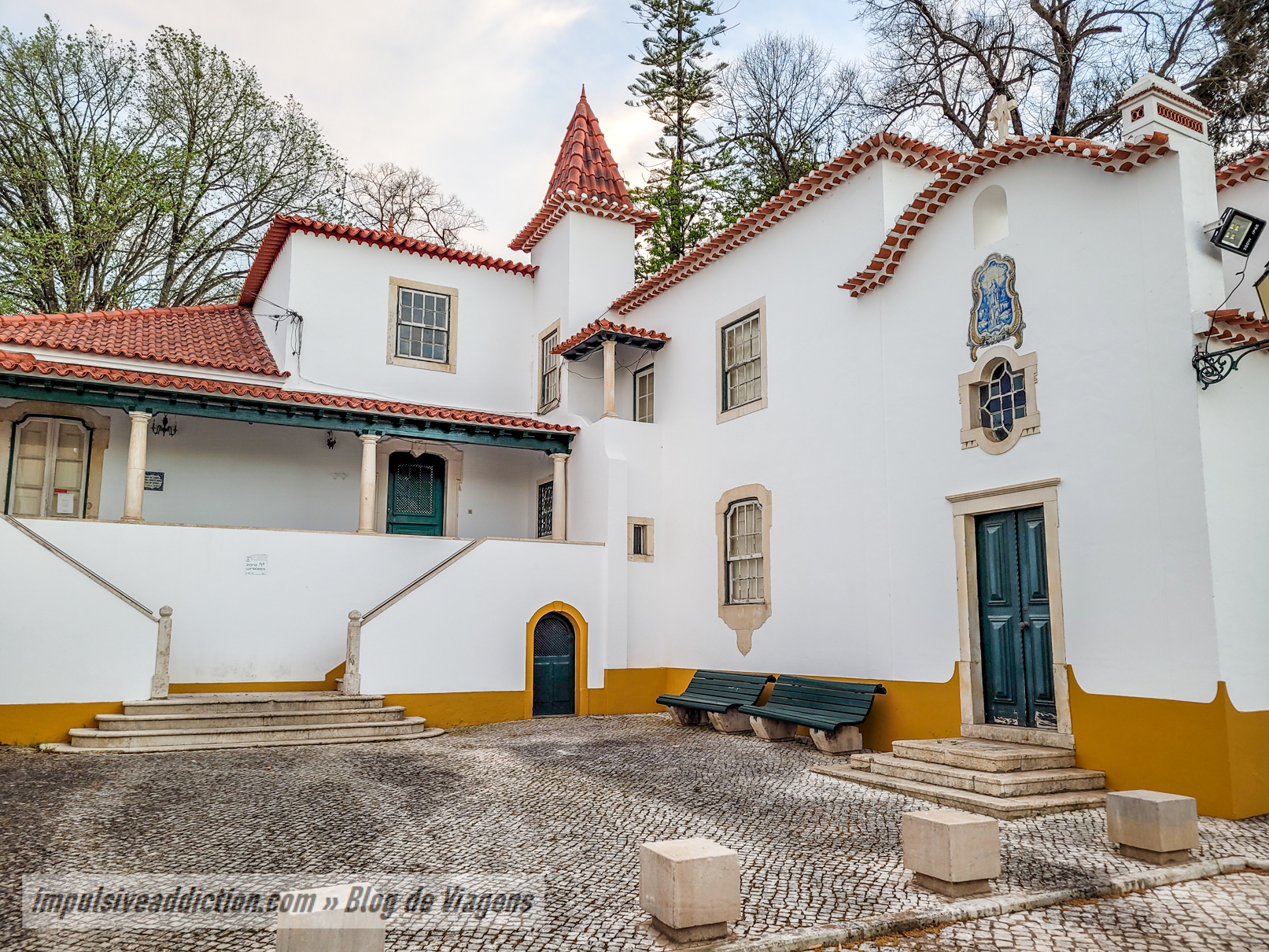 Entrada para o Jardim Visconde da Barreira