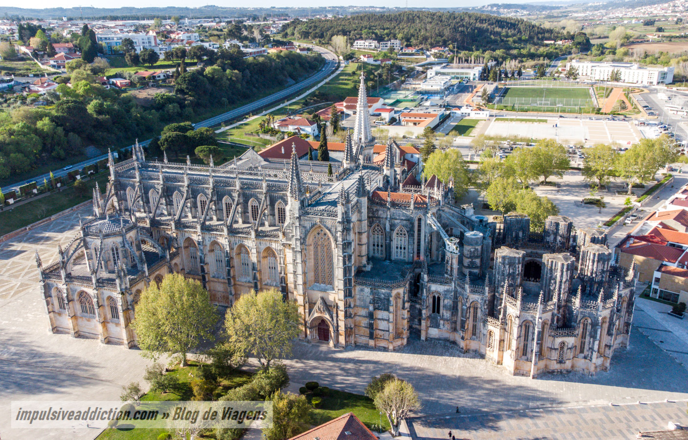 Monastery of Batalha as a day trip from Porto
