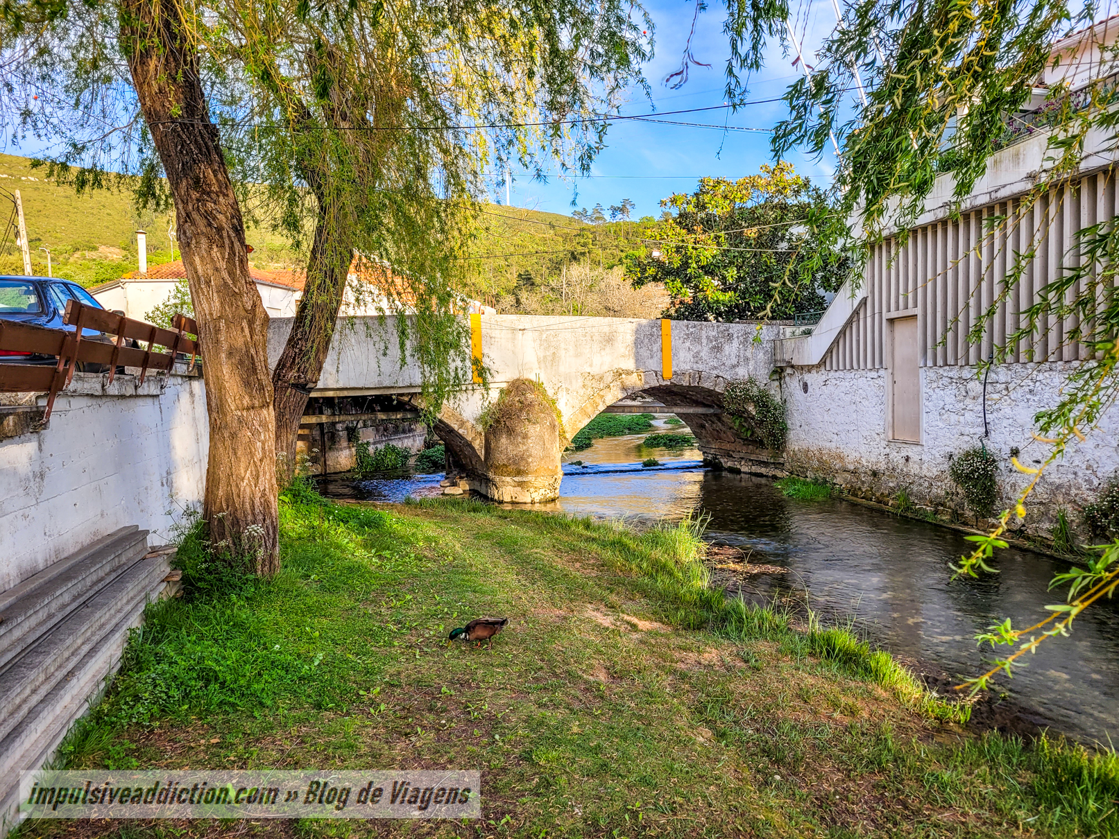 Ponte sobre o rio Lis, em Fontes