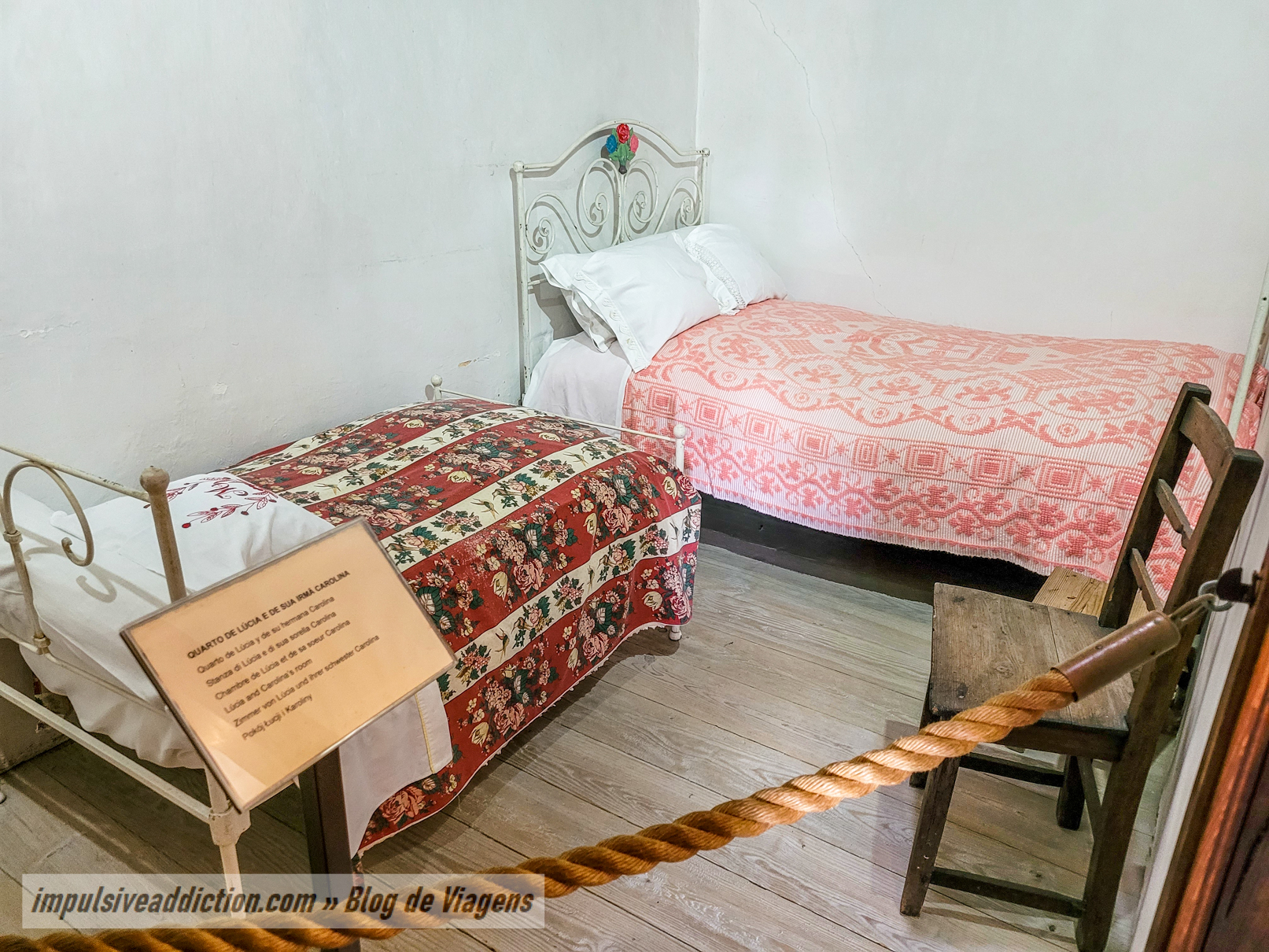 Casa da Irmã Lúcia - Quarto