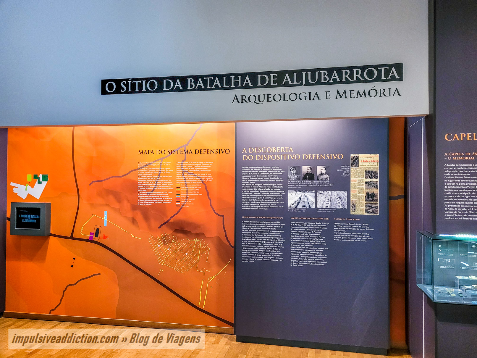 Exposição do Centro Interpretativo da Batalha de Aljubarrota