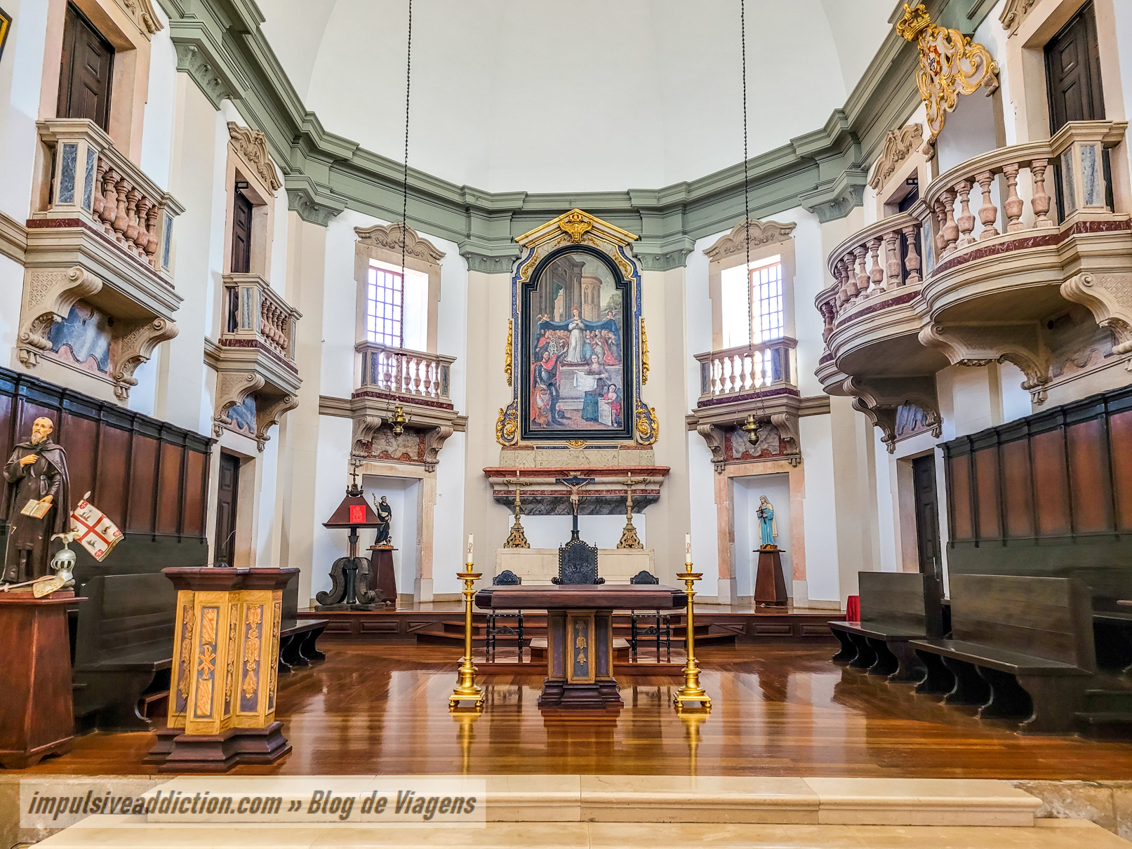 Interior da Igreja da Colegiada