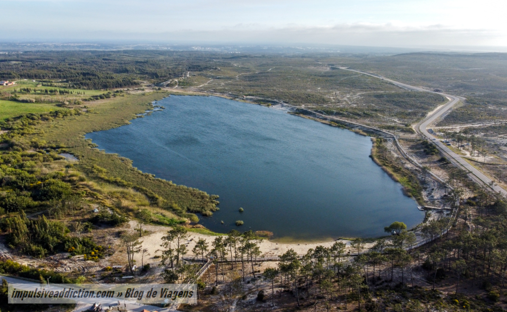 Vista Aérea da Lagoa da Ervedeira